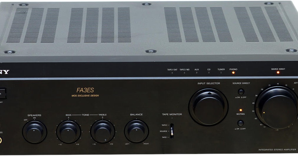 AudioBaza: Sony TA-FA3ES - Integrated Amplifier